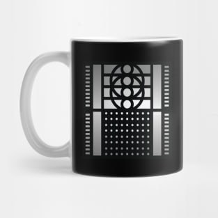 “Dimensional Levels” - V.1 Grey - (Geometric Art) (Dimensions) - Doc Labs Mug